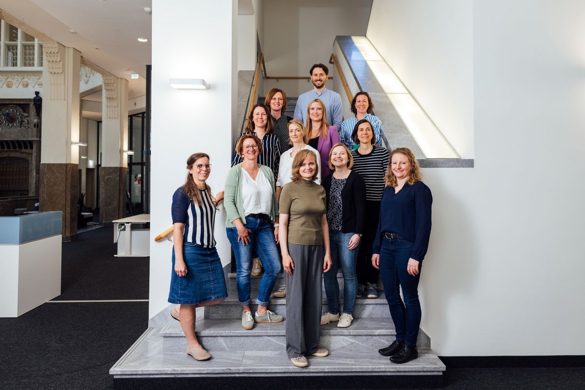 enlarge the image: Team der zentralen Studienberatung