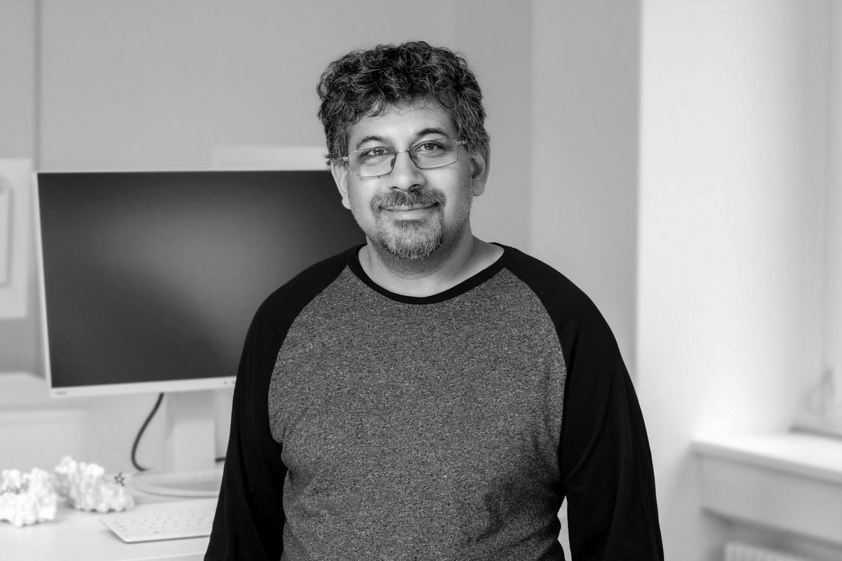 zur Vergrößerungsansicht des Bildes: Humboldt-Professor Sayan Mukherjee verstarb überraschend am 31. März 2025.